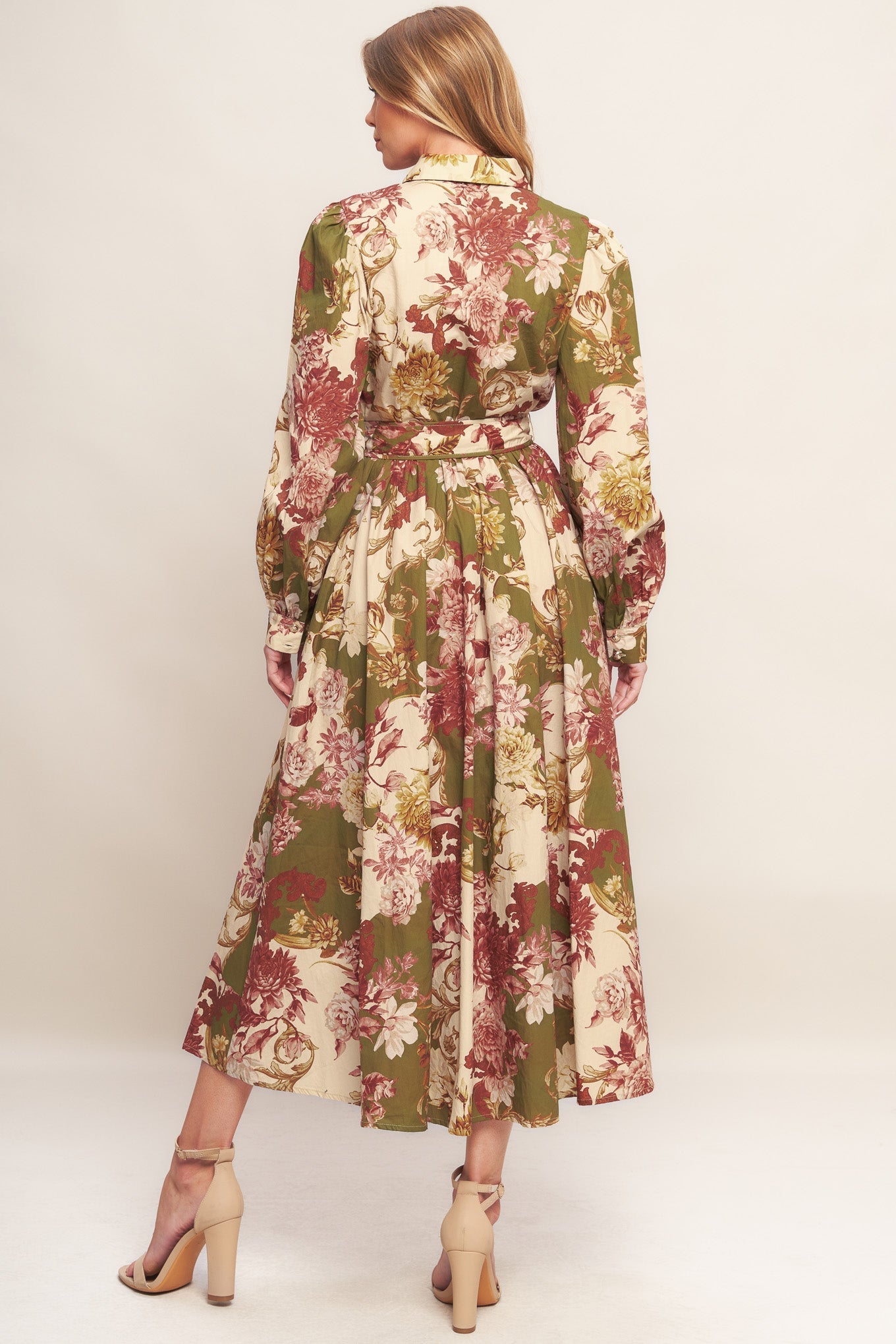 COUNTRY ROMANCE WOVEN MIDI DRESS Flying Tomato